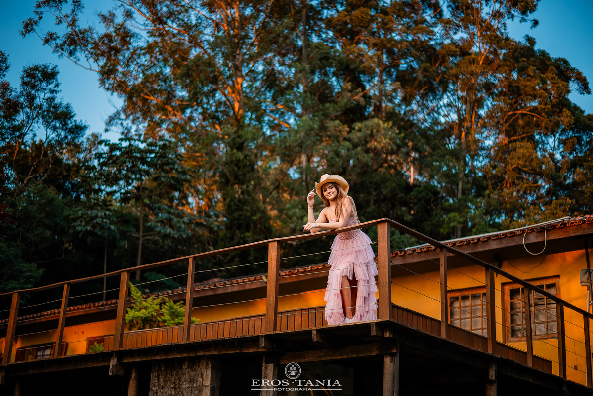 fotografia de debutante