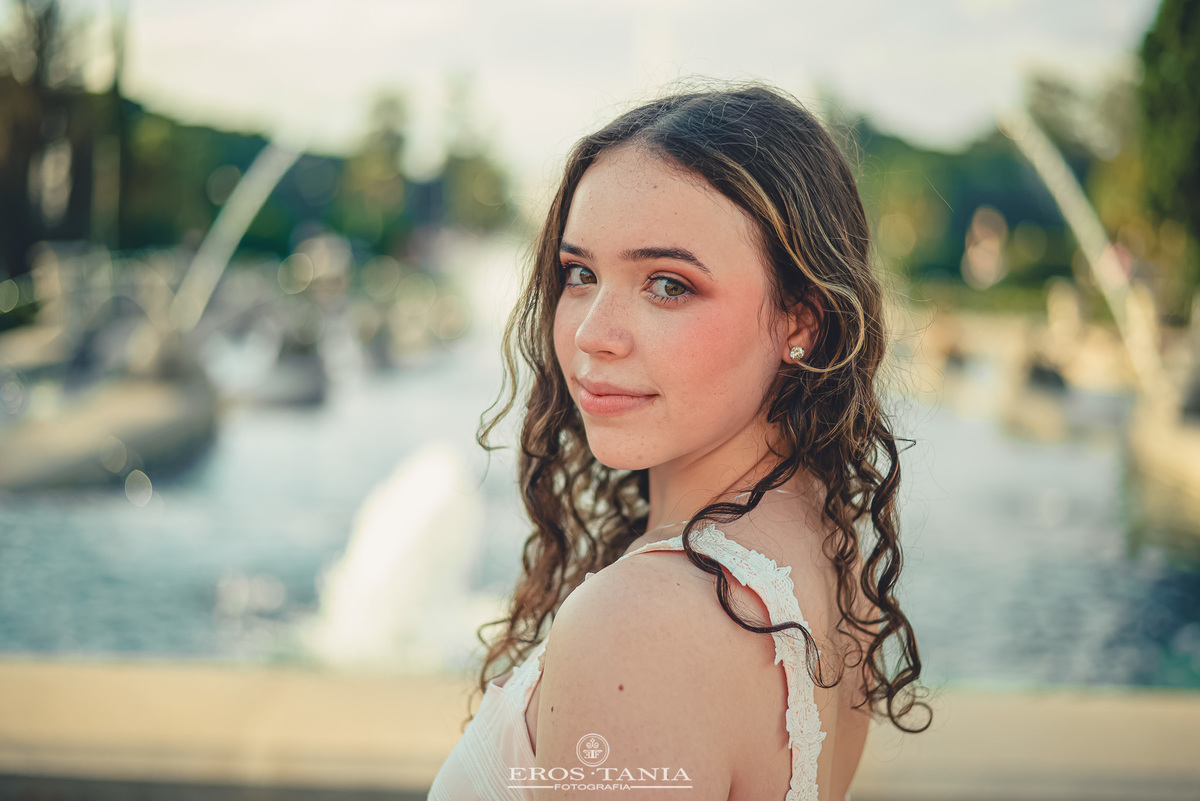 fotografia de debutante