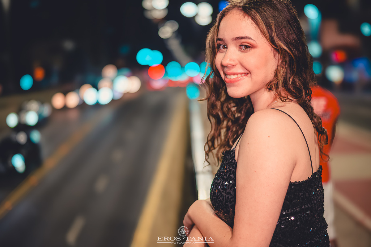 ensaio debutante na Av Paulista