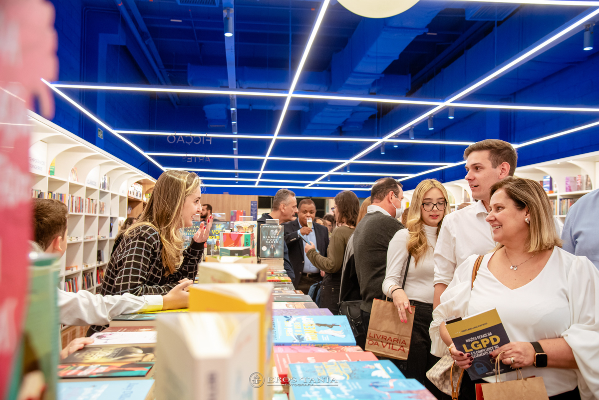 fotografia na livraria da vila