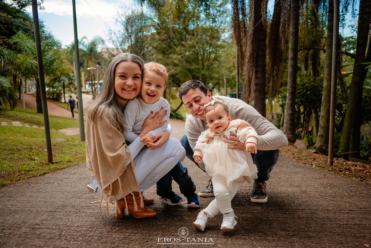 sessao de fotos externa em familia