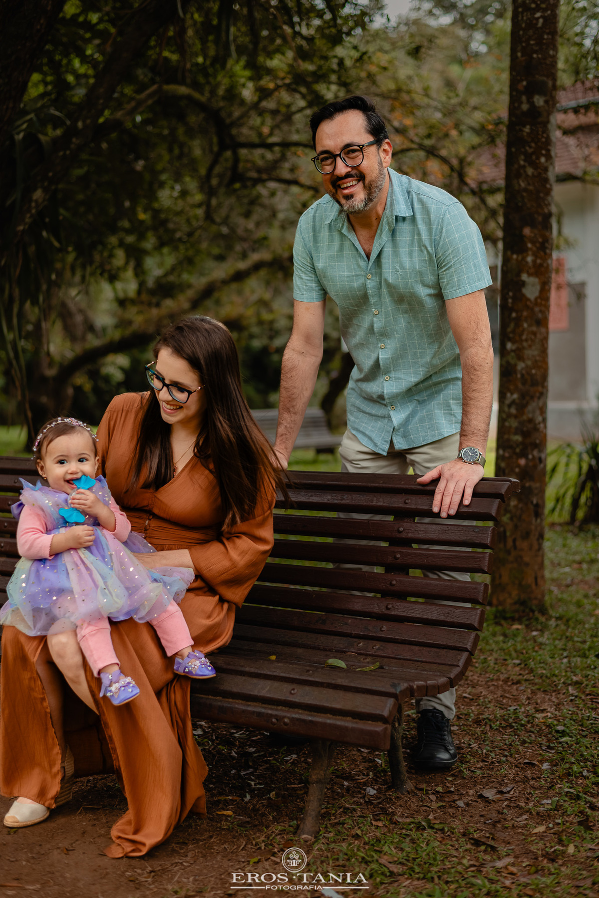ensaio fotografico de familia no jardim botanico SP