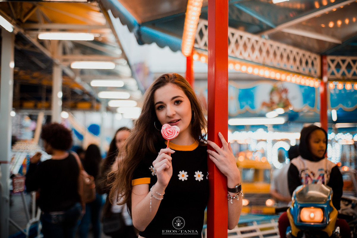 book de debutante no parque