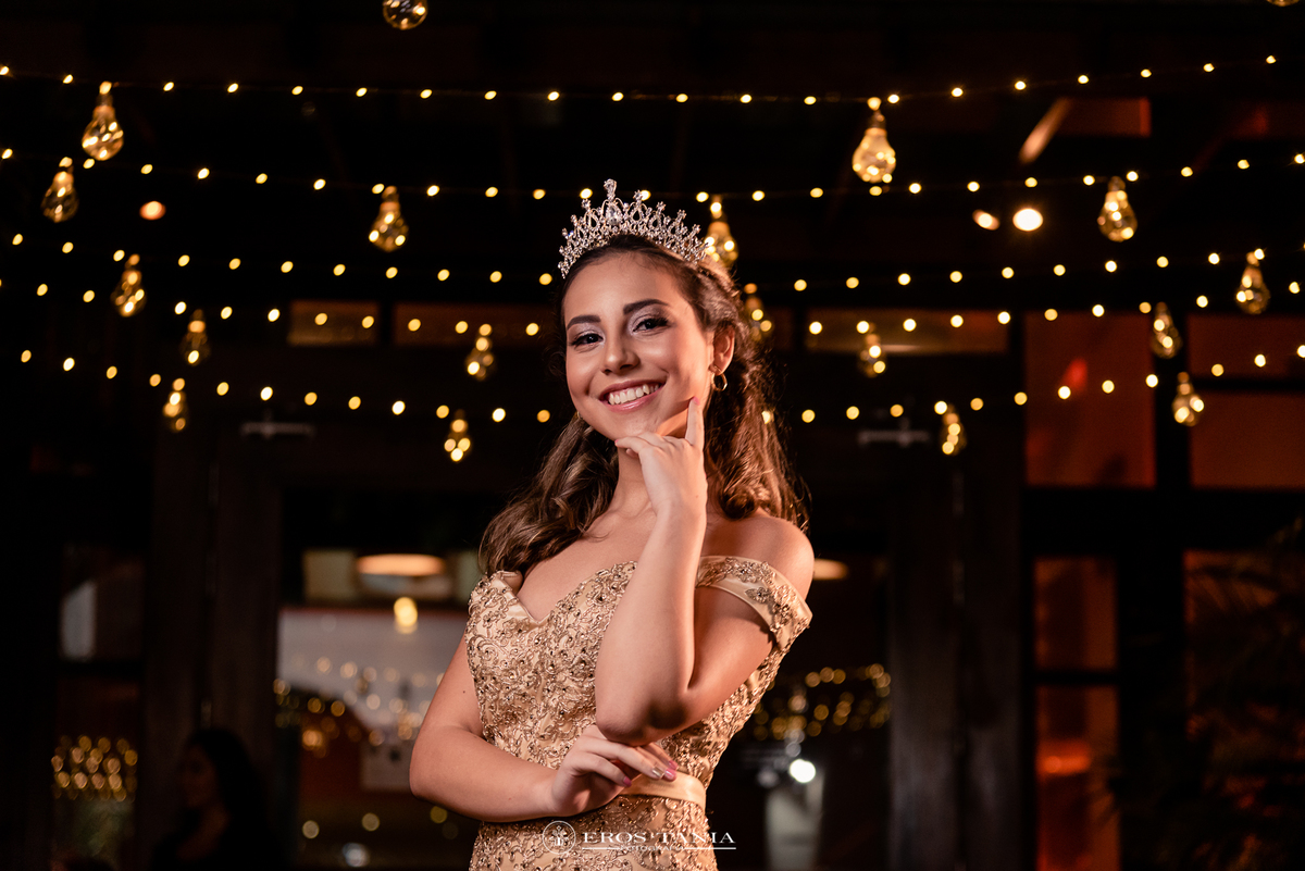 fotografia de debutante