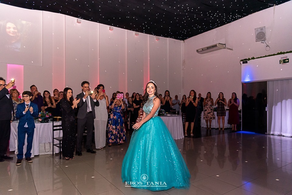 entrada da debutante