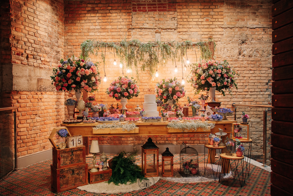 decoração festa de debutante
