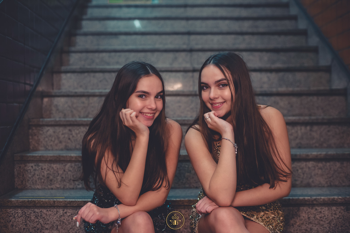 sessão de fotos externa debutante