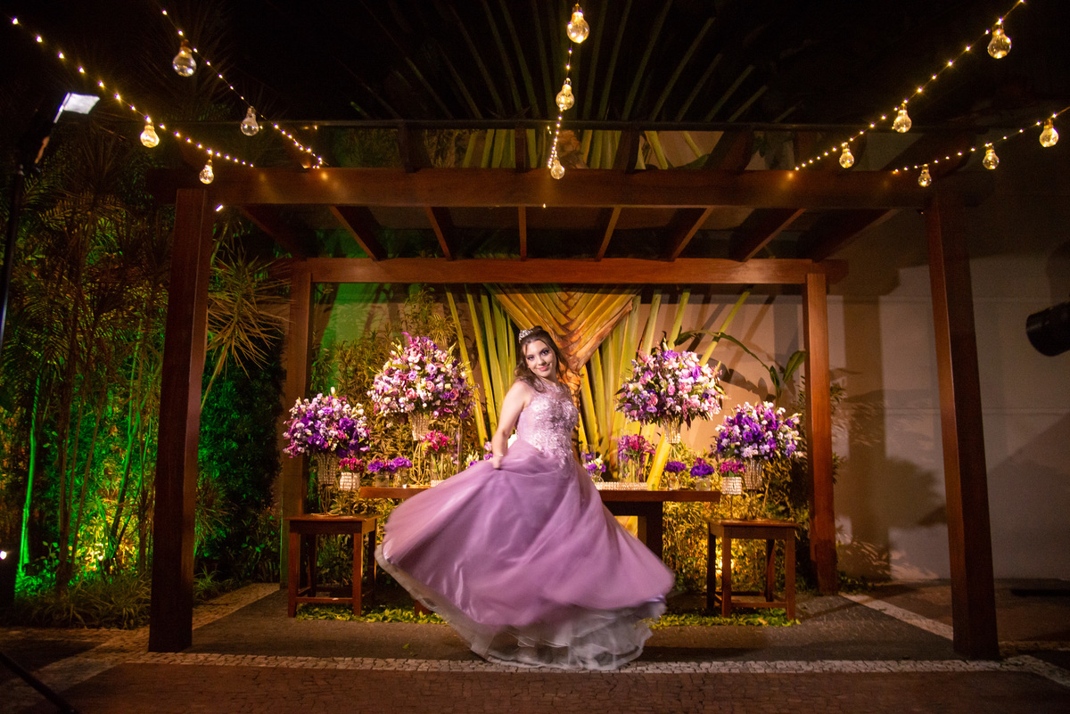 vestido de debutante