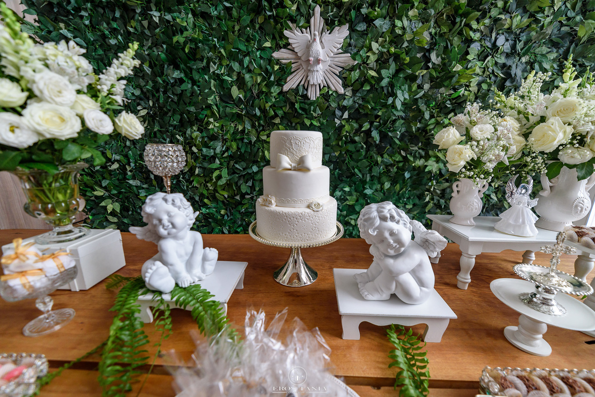 decoração de batizado