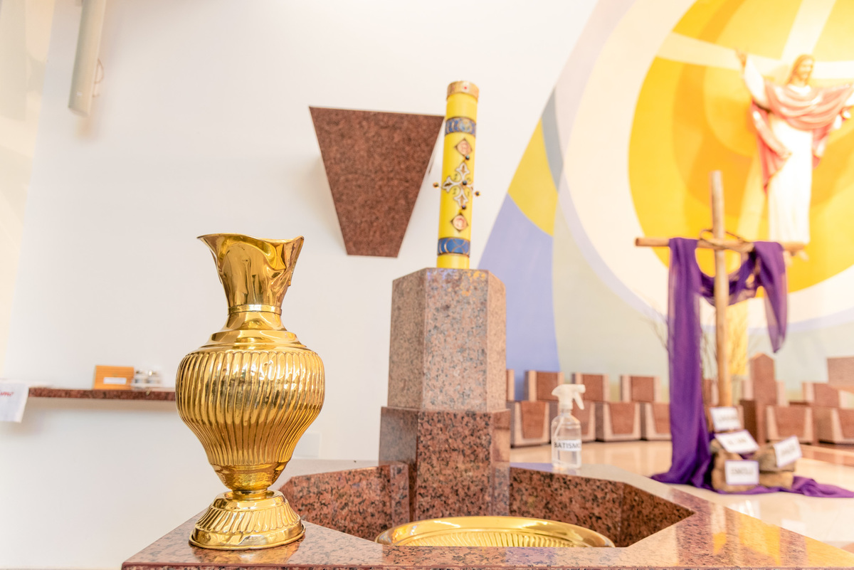 cerimonia de batizado