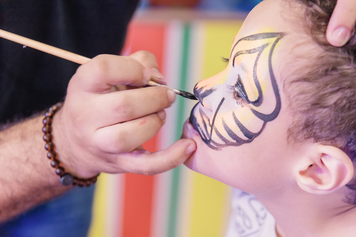 pintura facial star kids