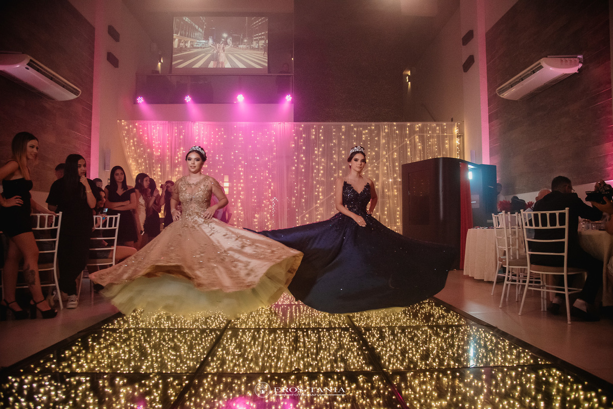 vestido de valsa de debutante