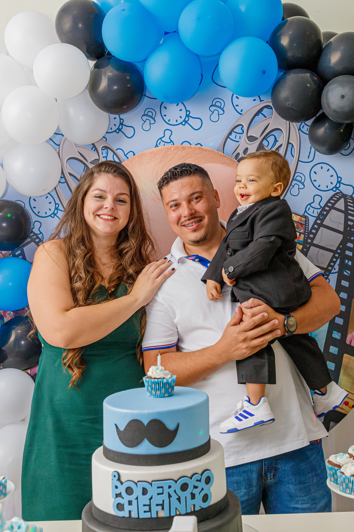 Agora sim, obrigado papai e mamãe por deixar o meu dia mais alegre. 
