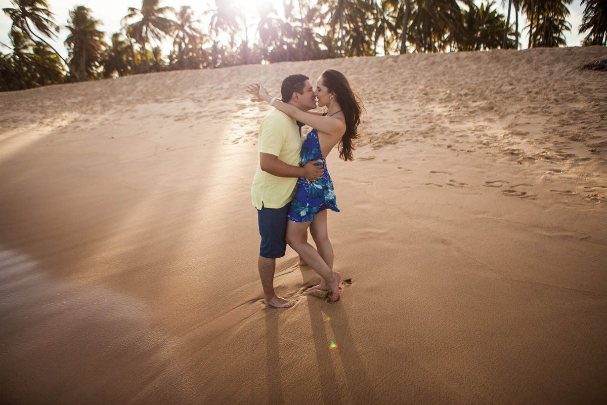 Juliana e Ariel – Ensaio Praia do Carro Quebrado