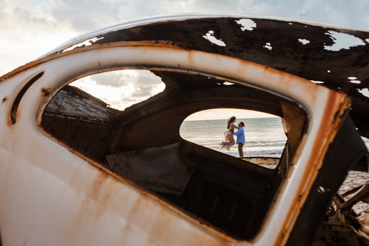 Juliana e Ariel – Ensaio Praia do Carro Quebrado