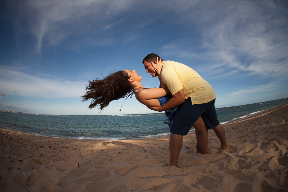 Juliana e Ariel – Ensaio Praia do Carro Quebrado