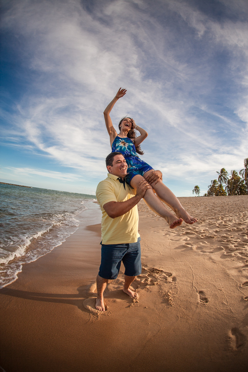 Juliana e Ariel – Ensaio Praia do Carro Quebrado