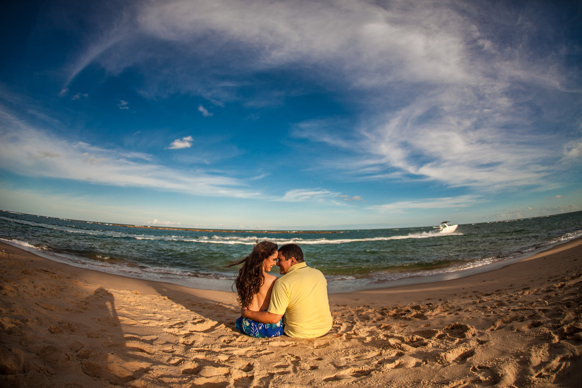 Juliana e Ariel – Ensaio Praia do Carro Quebrado