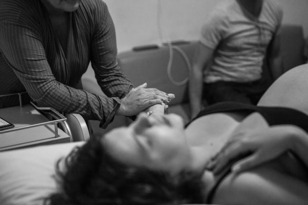 Fotos parto Carolina + Rafael= Gael