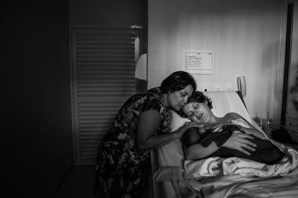 Fotos parto Carolina + Rafael= Gael