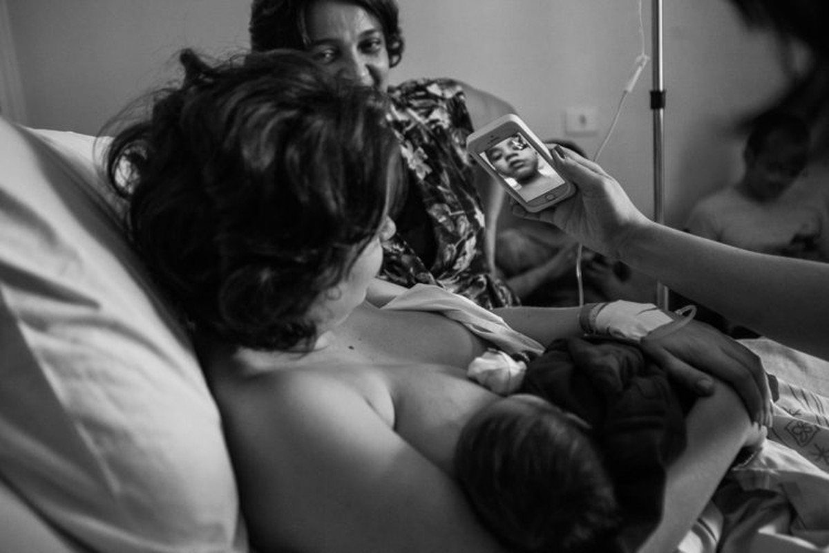 Fotos parto Carolina + Rafael= Gael