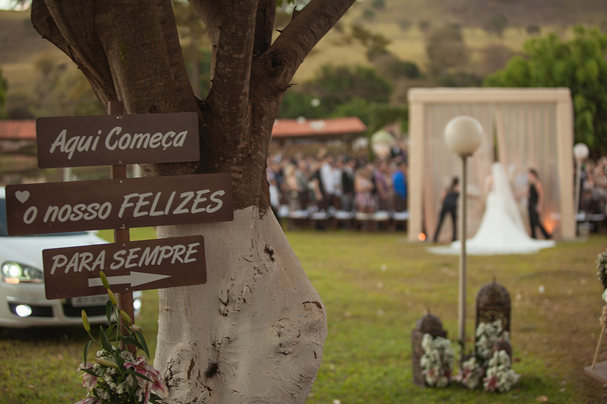 Cerimônia o ao ar livre