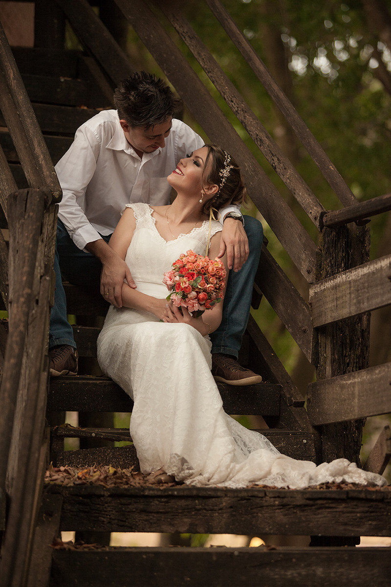 Skate, casamento, verde e amor