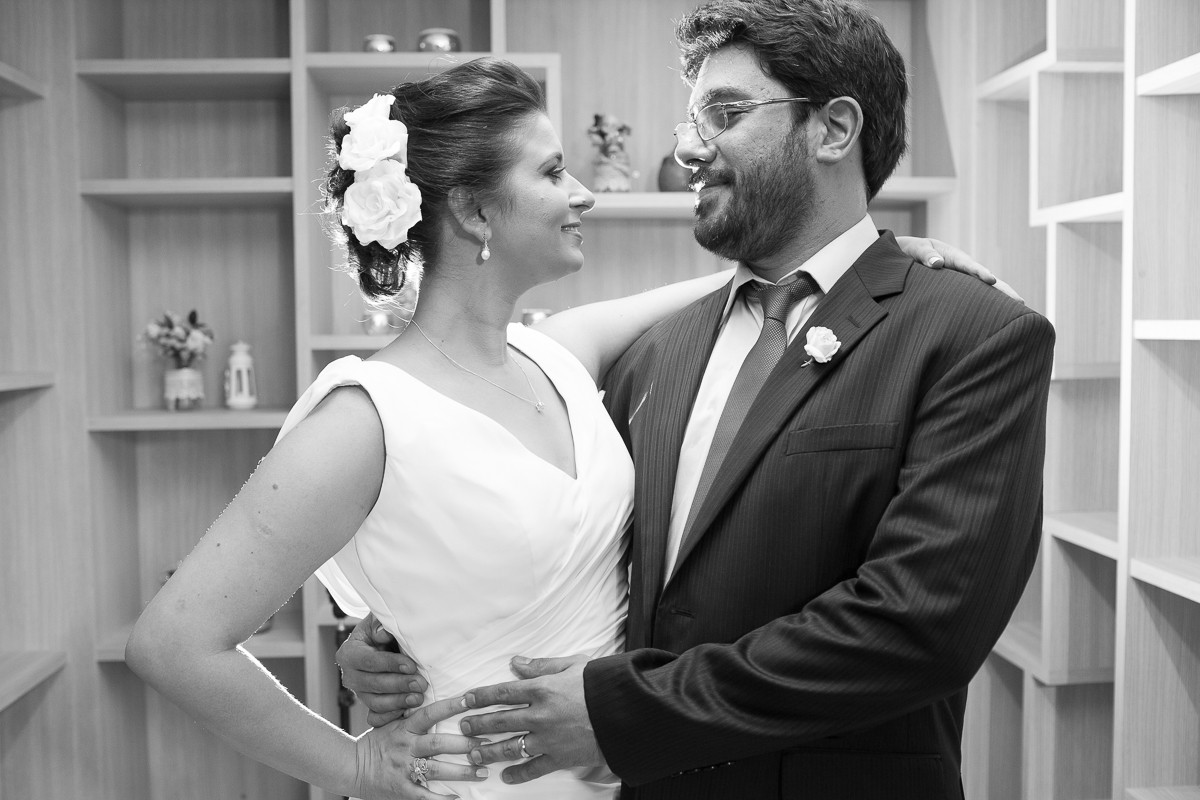 Fotografia de Casamento Preto e Branco