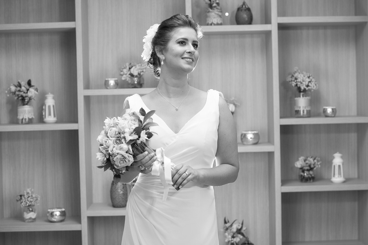 Fotografia de Casamento Preto e Branco