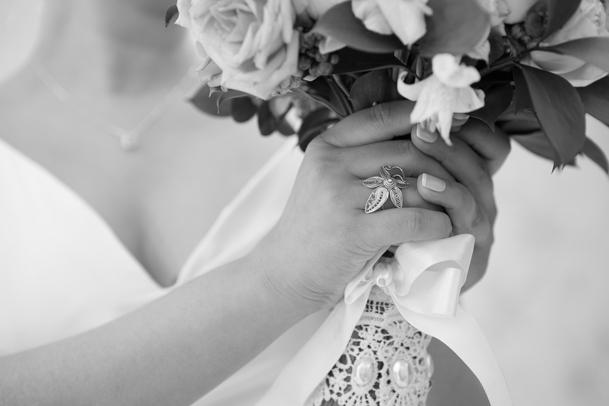 Fotografia de Casamento Preto e Branco