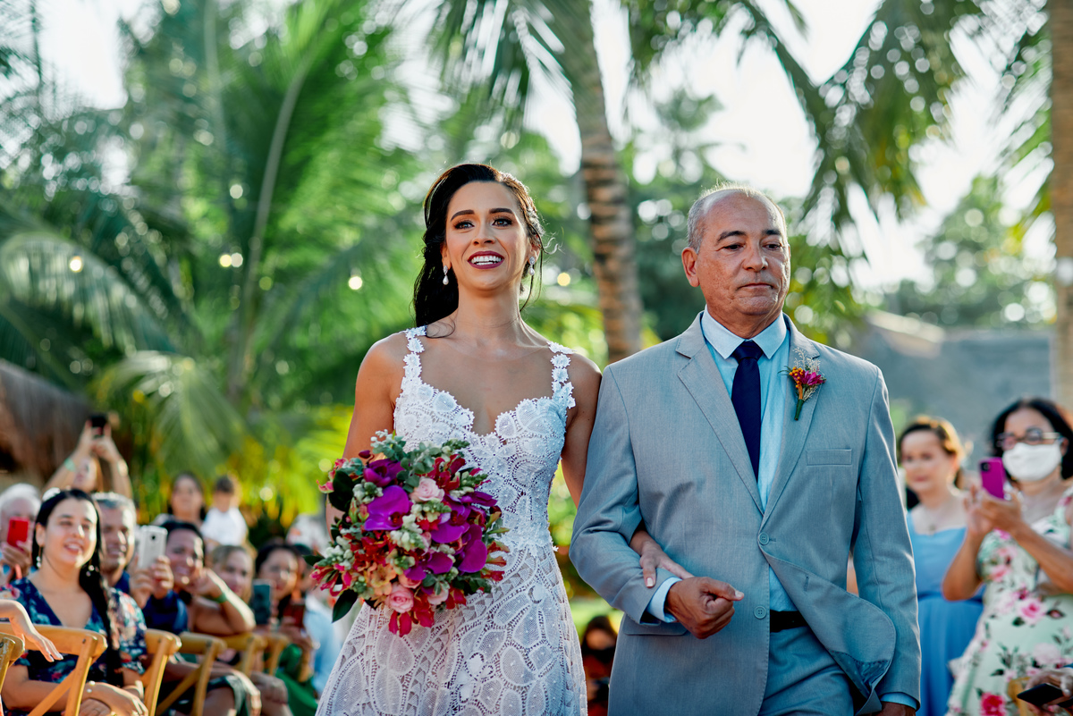 Fotografia de casamento, casamento Aline e Victor em Carneiros, Casamento na praia, SuperClick