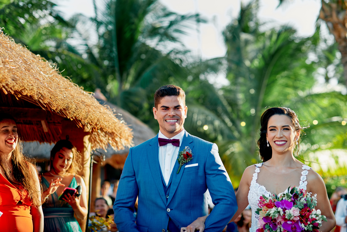 Fotografia de casamento, casamento Aline e Victor em Carneiros, Casamento na praia, SuperClick