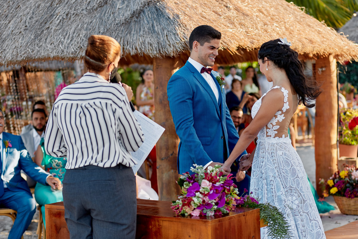Fotografia de casamento, casamento Aline e Victor em Carneiros, Casamento na praia, SuperClick