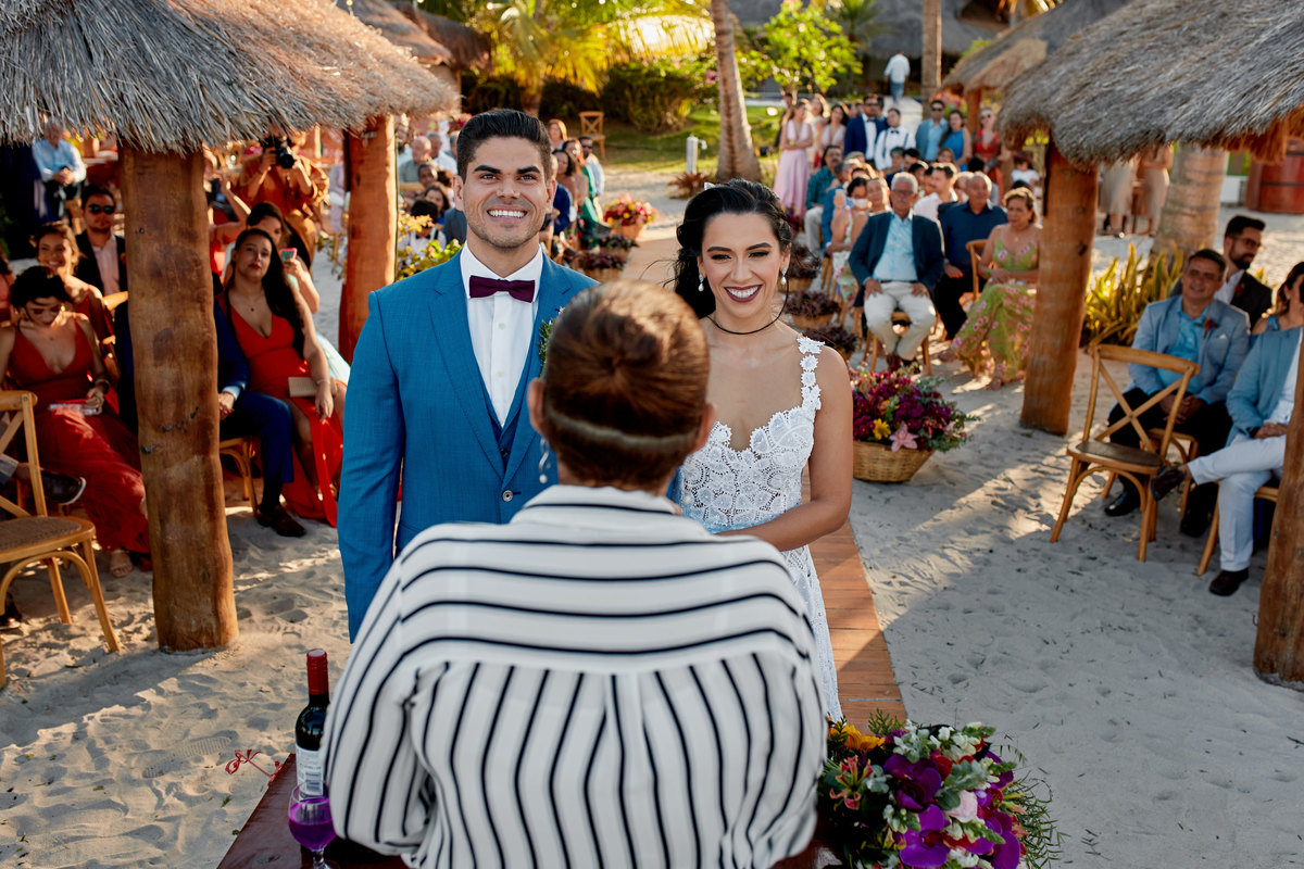 Fotografia de casamento, casamento Aline e Victor em Carneiros, Casamento na praia, SuperClick