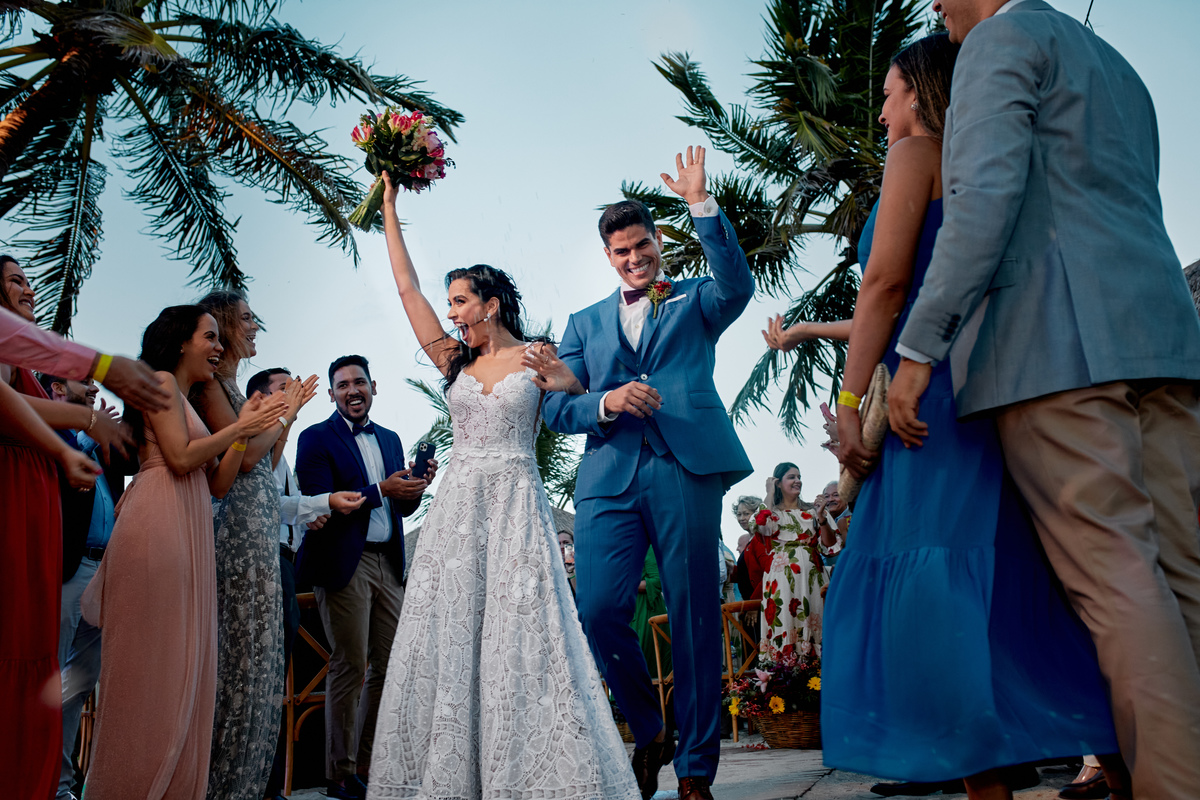Fotografia de casamento, casamento Aline e Victor em Carneiros, Casamento na praia, SuperClick