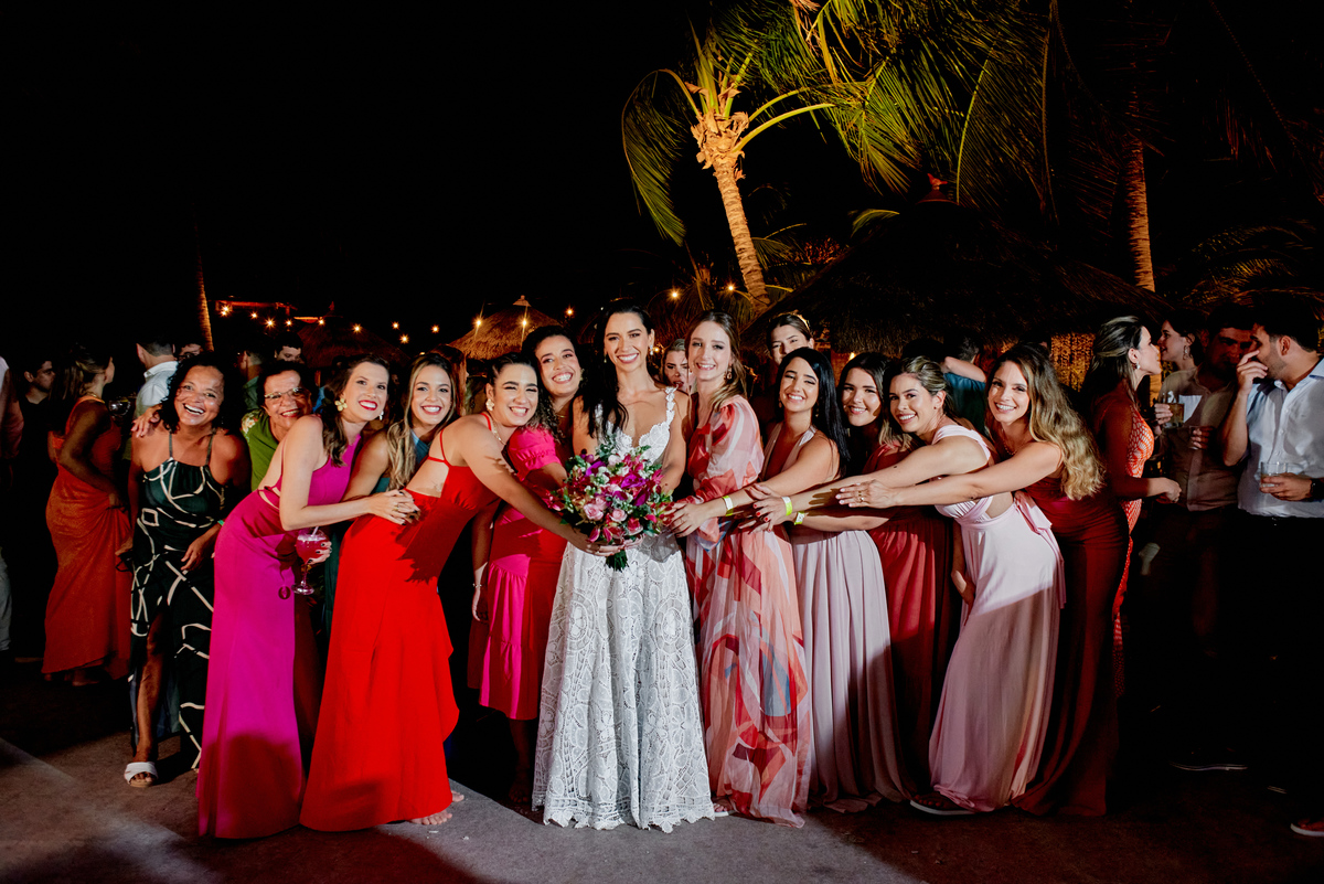 Fotografia de casamento, casamento Aline e Victor em Carneiros, Casamento na praia, SuperClick