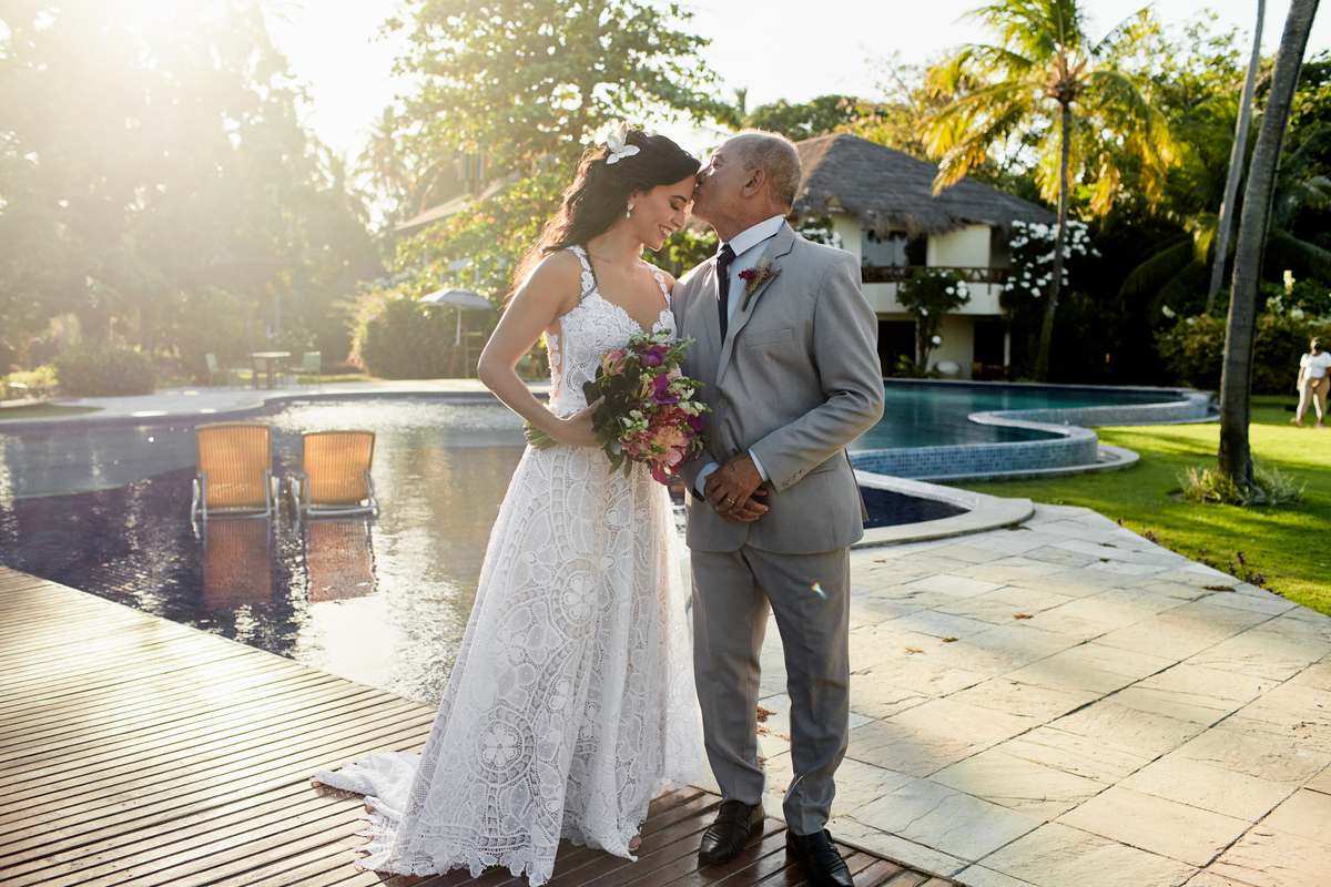 Fotografia de casamento, casamento Aline e Victor em Carneiros, Casamento na praia, SuperClick