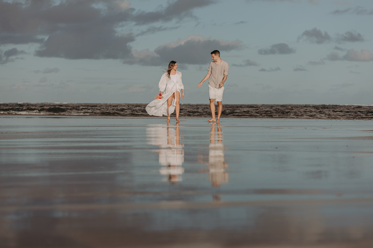 Ensaio Casal pre wedding maracaipe pernambuco ensaio praia
