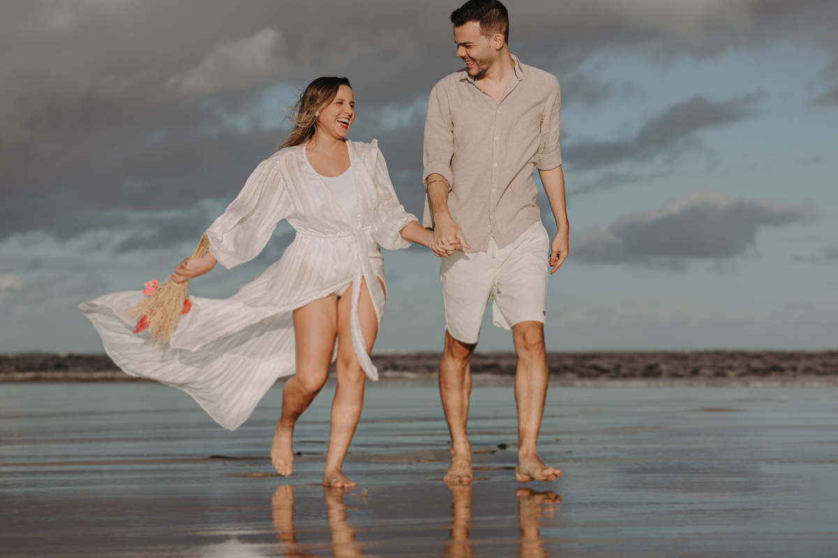 Ensaio Casal pre wedding maracaipe pernambuco ensaio praia