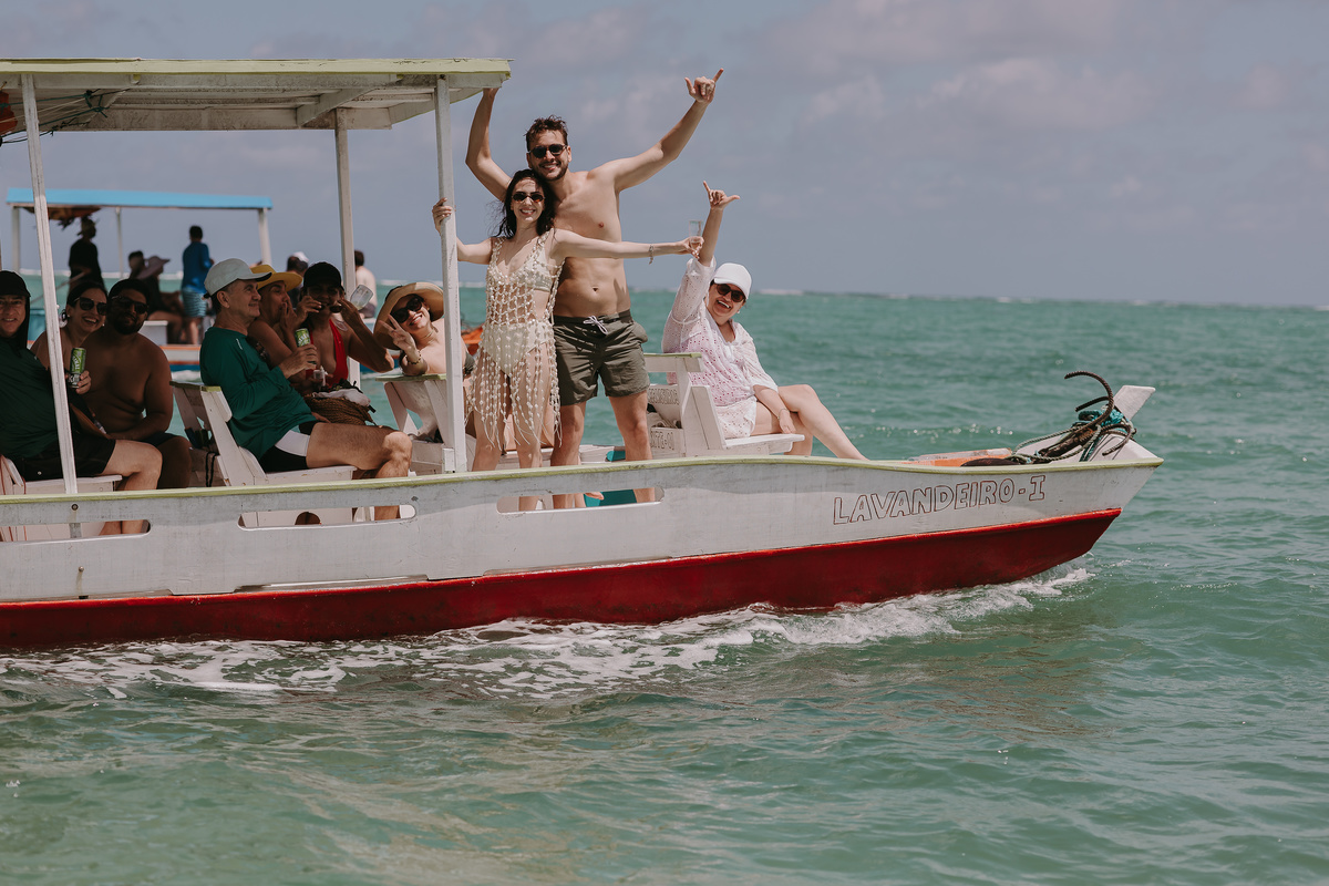 Casamento em Milagres, superclick, noivas, casamento em praia, casamento de dia