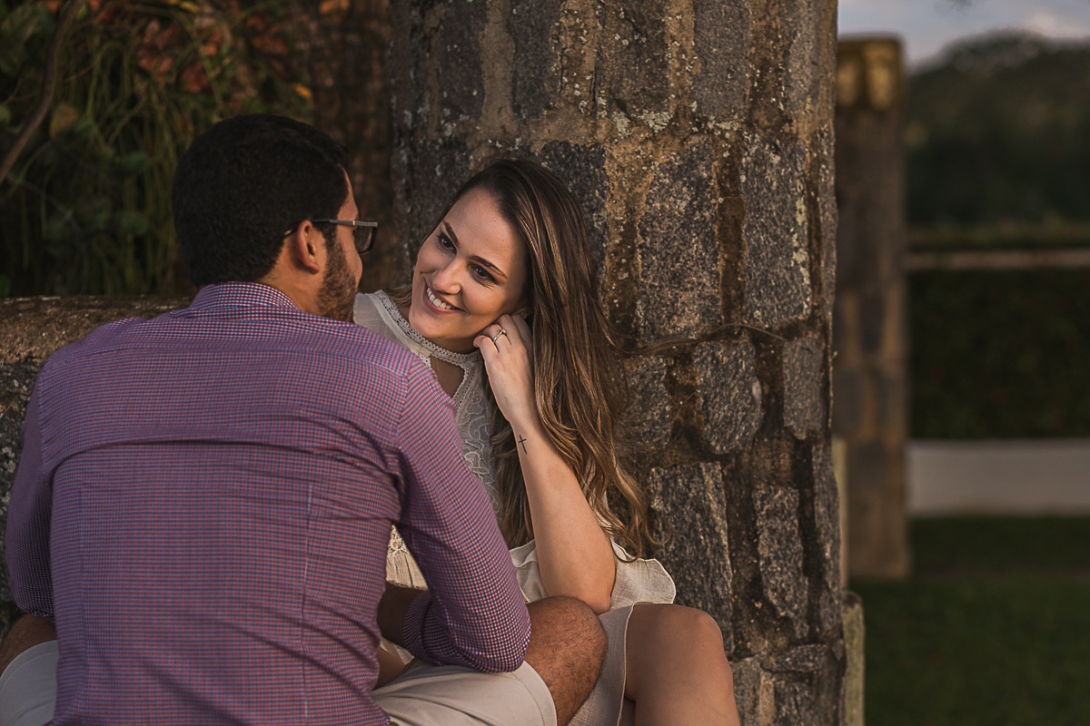 Ensaio Casal Pre wedding na Coudelaria Souza Leão de Rebeca e Omena