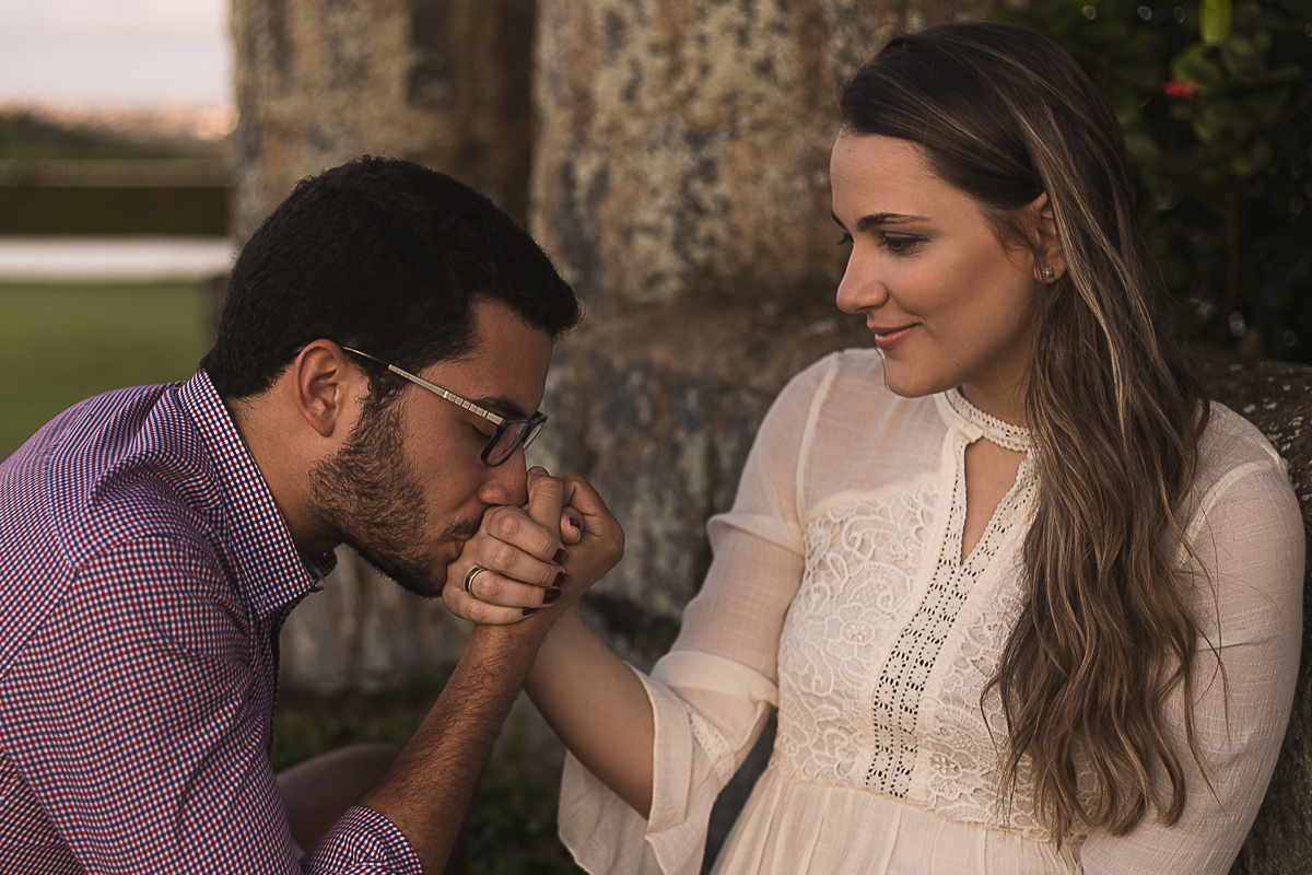 Ensaio Casal Pre wedding na Coudelaria Souza Leão de Rebeca e Omena
