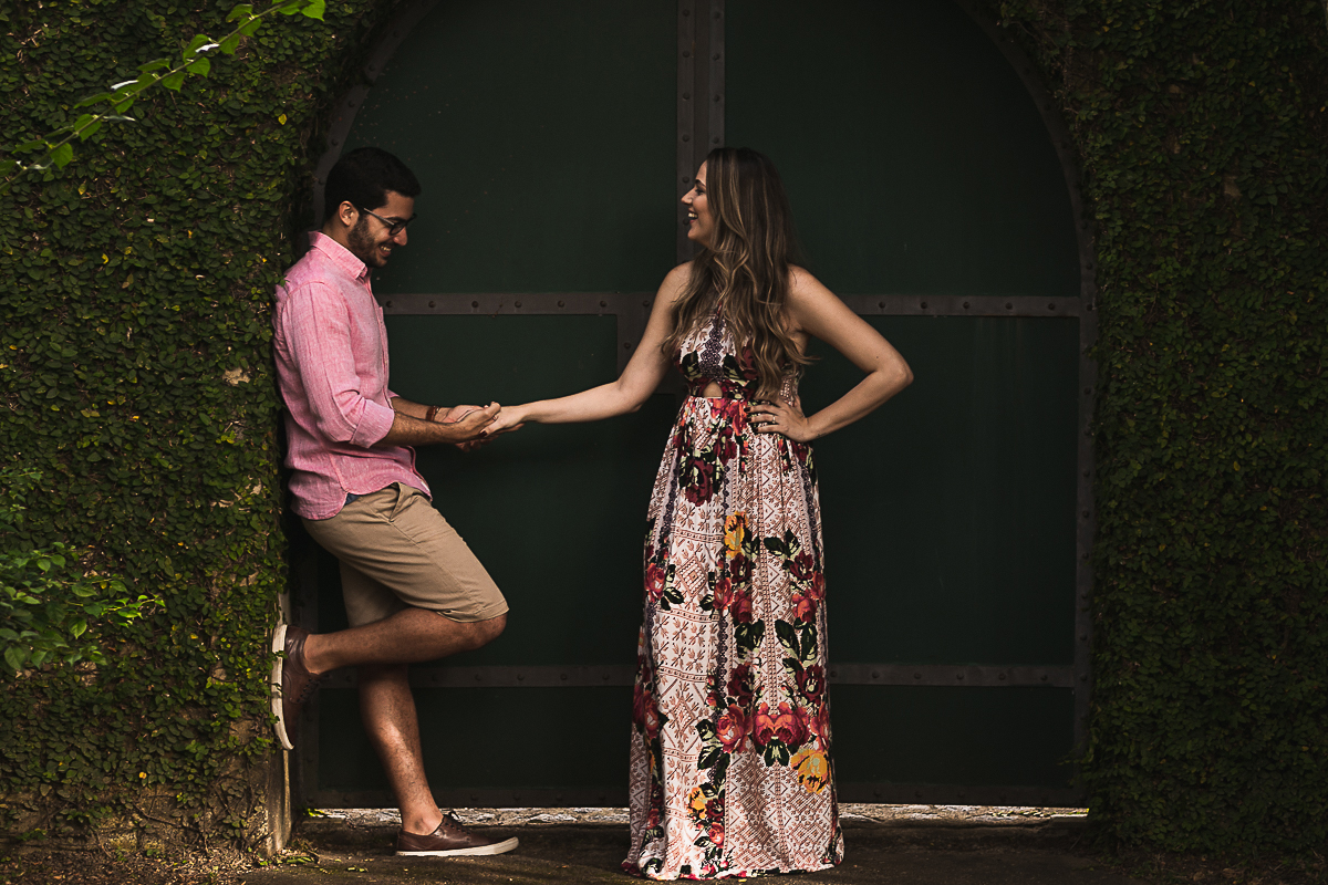 Ensaio Casal Pre wedding na Coudelaria Souza Leão de Rebeca e Omena