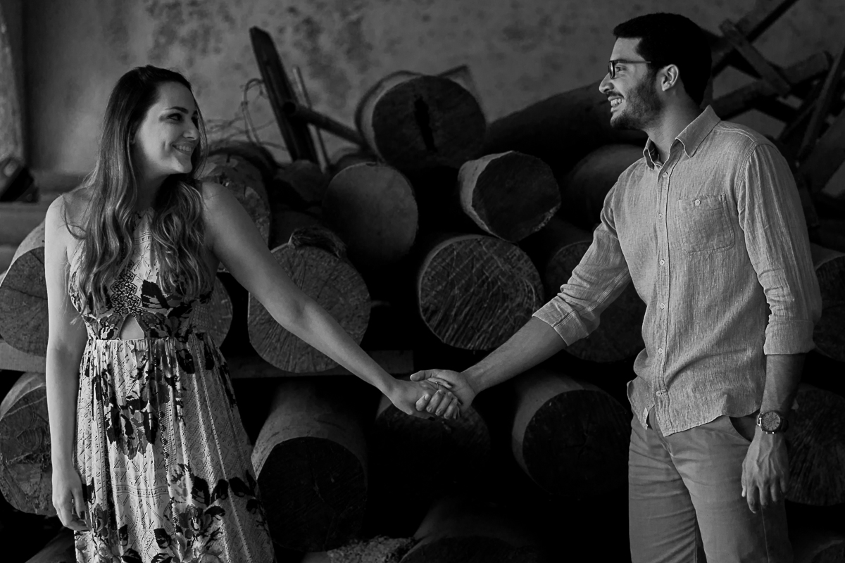 Ensaio Casal Pre wedding na Coudelaria Souza Leão de Rebeca e Omena