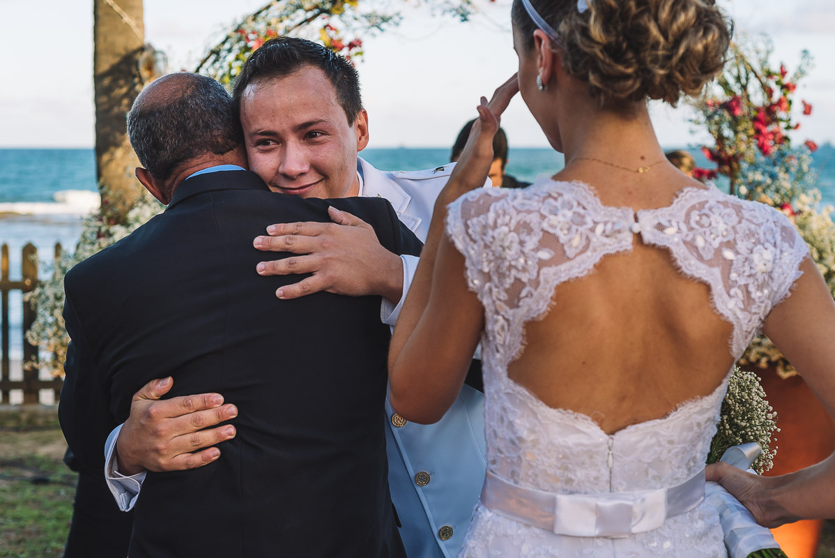 Fotografia Casamento Praia Enseada dos Corais Carla e Raul Recife SuperClick