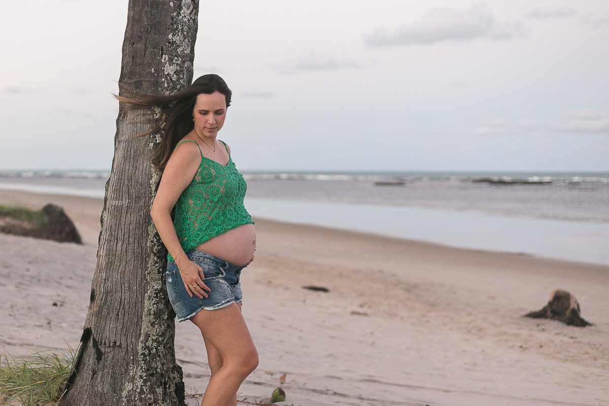 Fotógrafo de Gestante Recife, Fotografia Gestante Recife, Ensaio Gestante Recife, Praia do Paiva, Super Click, Claudio Cerri