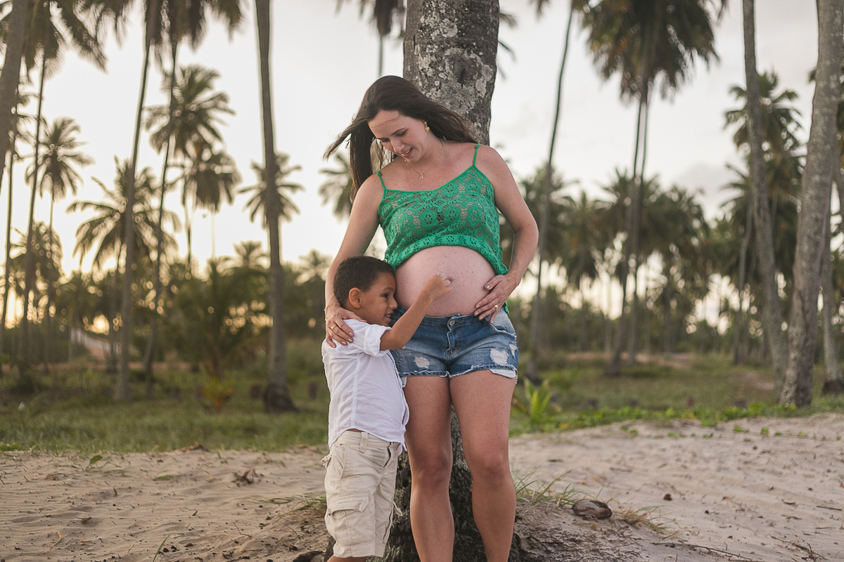 Fotógrafo de Gestante Recife, Fotografia Gestante Recife, Ensaio Gestante Recife, Praia do Paiva, Super Click, Claudio Cerri