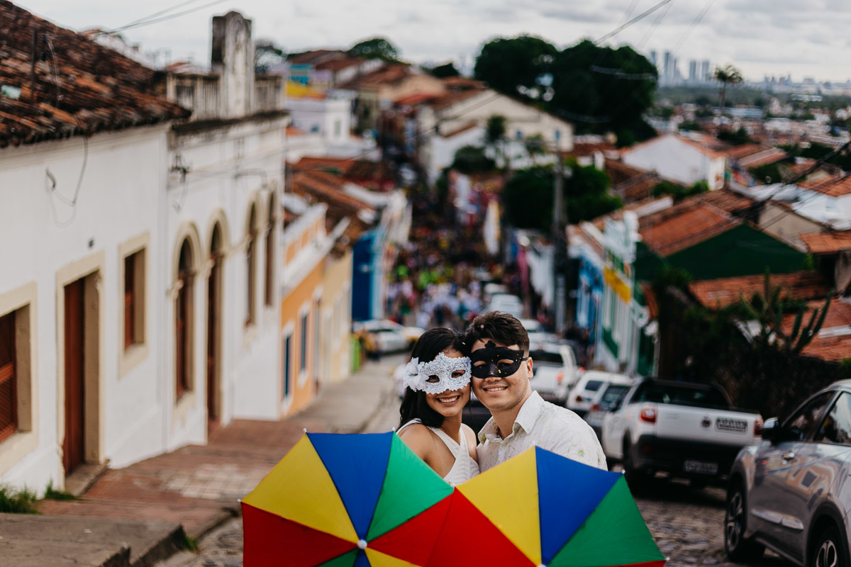 Ensaio Casal Olinda Carnaval Pre wedding Olinda Fotografia SuperClick