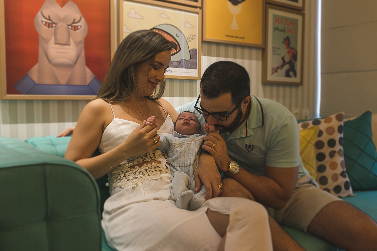 ensaio familia lifestyle em recife com bebê newborn foto feita por claudio cerri do super click
