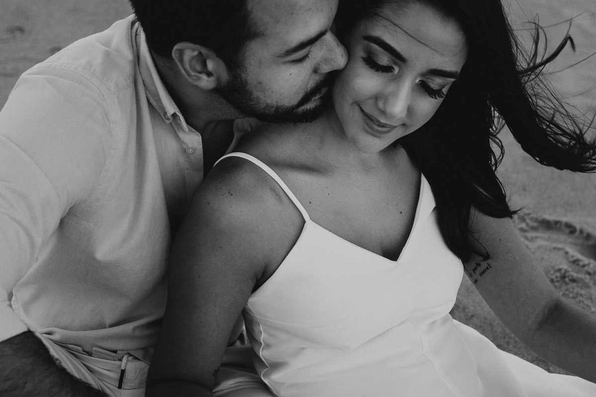 Ensaio pre wedding Paula e João na Praia do Paiva Fotografia Casal SuperClick